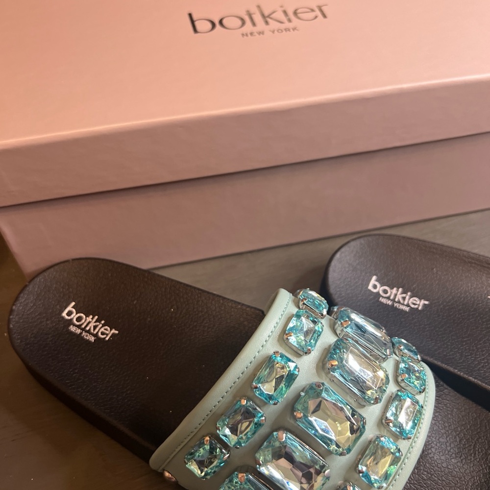 Botkier Black and Blue Sandals with Elegant Design - Picture 3 of 3